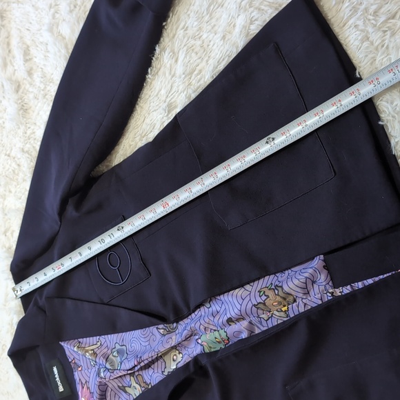 Blackmilk Pokemon Ghost Type Lined Dark Purple Blazer AUS 16 - Picture 14 of 14